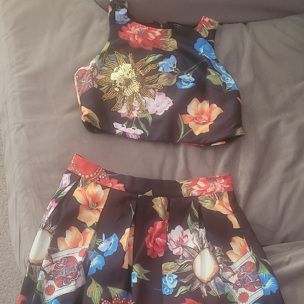 Floral Dress Set
